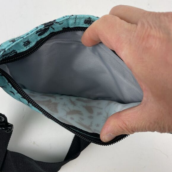 Sipsey Wilder Blue Bugs Not Drugs Pocket Belt Fanny Waist Sling Bag No Extender - Picture 5 of 8